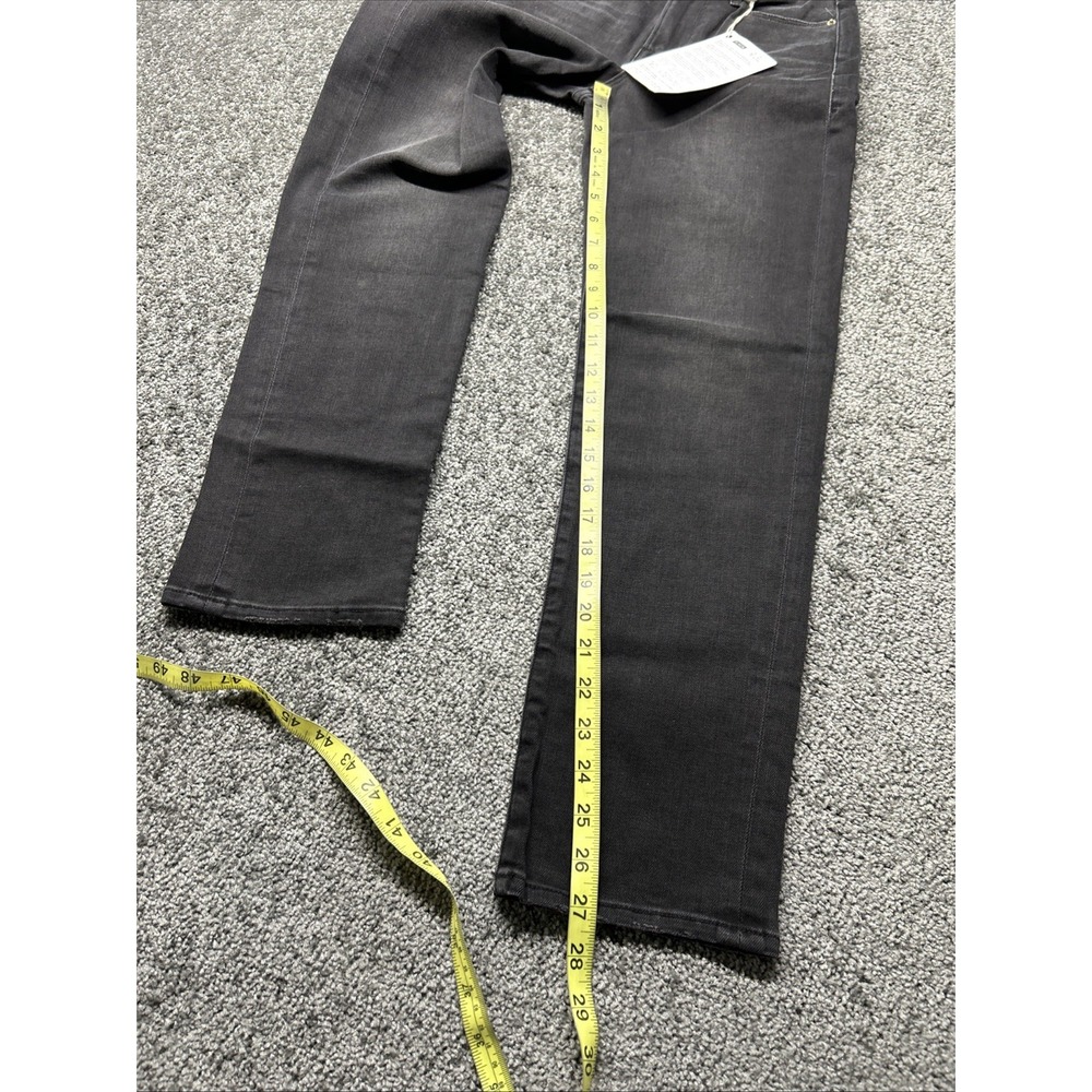 Frame Le Nouveau Straight High Rise Jeans Black Womens 24x27 LNS795 - Picture 3 of 10